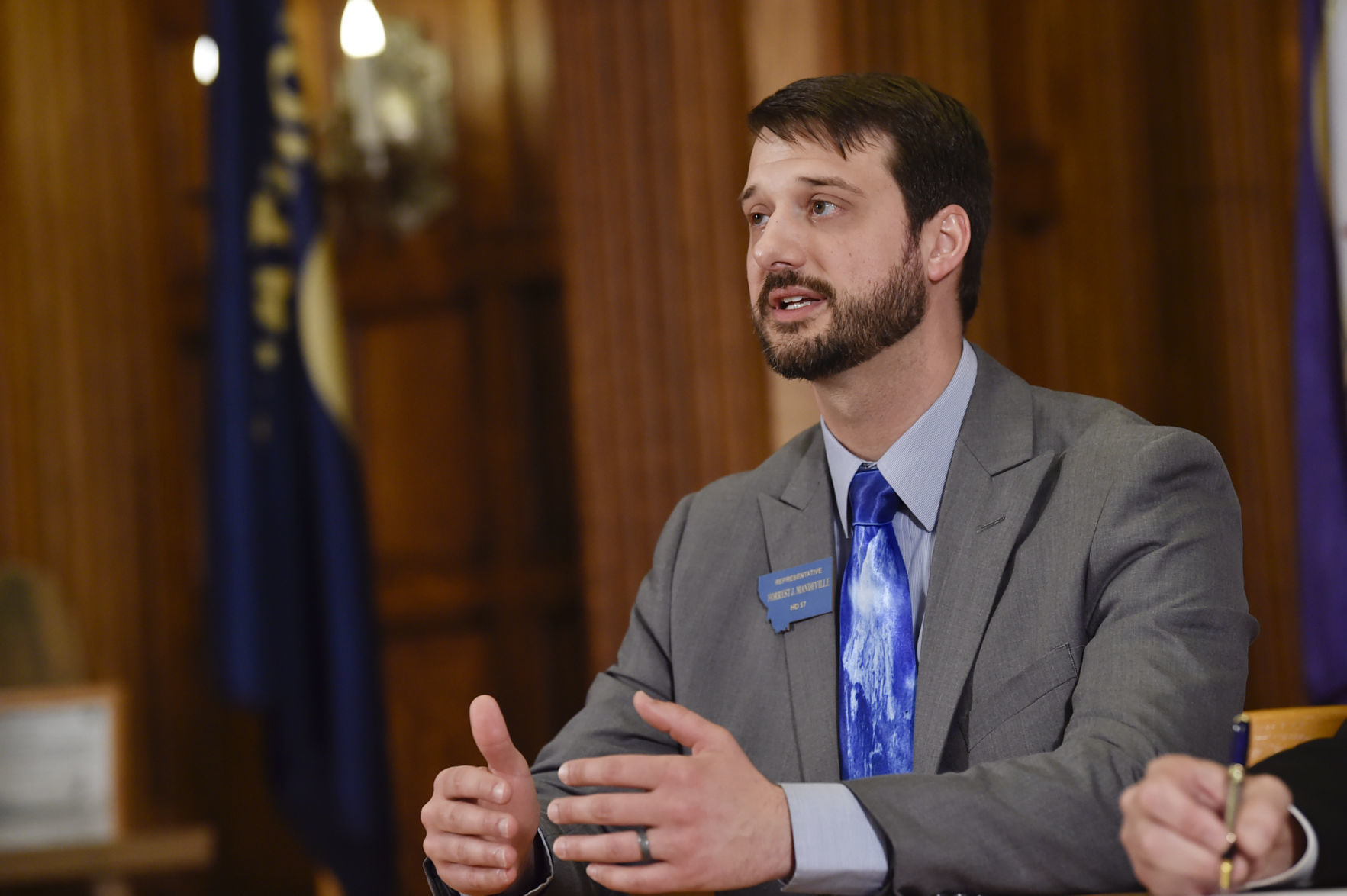 Rep. Forrest Mandeville, R-Columbus